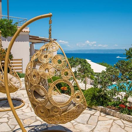 Villa Terra Del Nonno With Sea Views & Pool Gaios Exterior foto