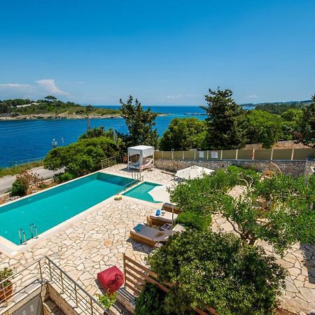 Villa Terra Del Nonno With Sea Views & Pool Gaios Exterior foto