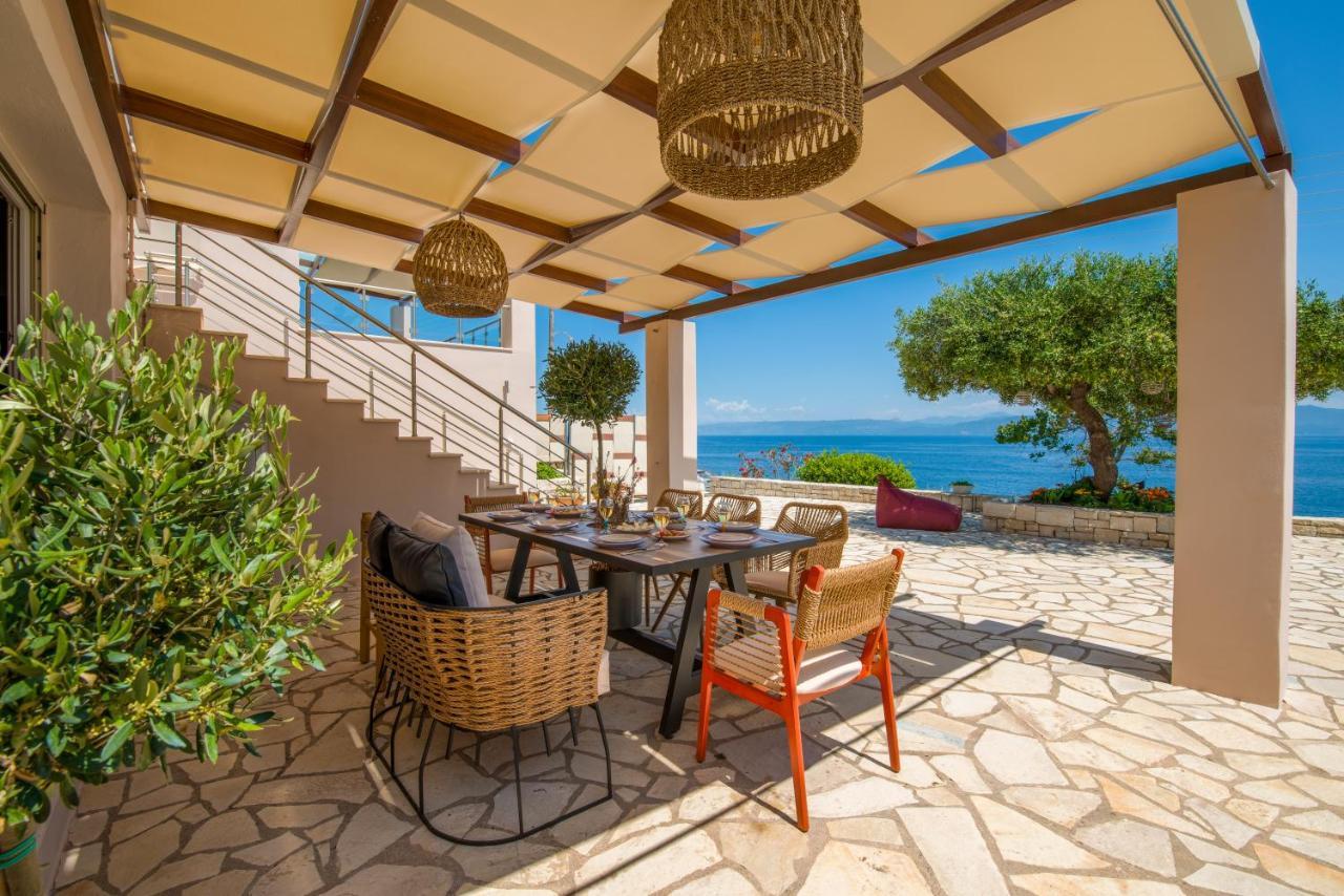 Villa Terra Del Nonno With Sea Views & Pool Gaios Exterior foto