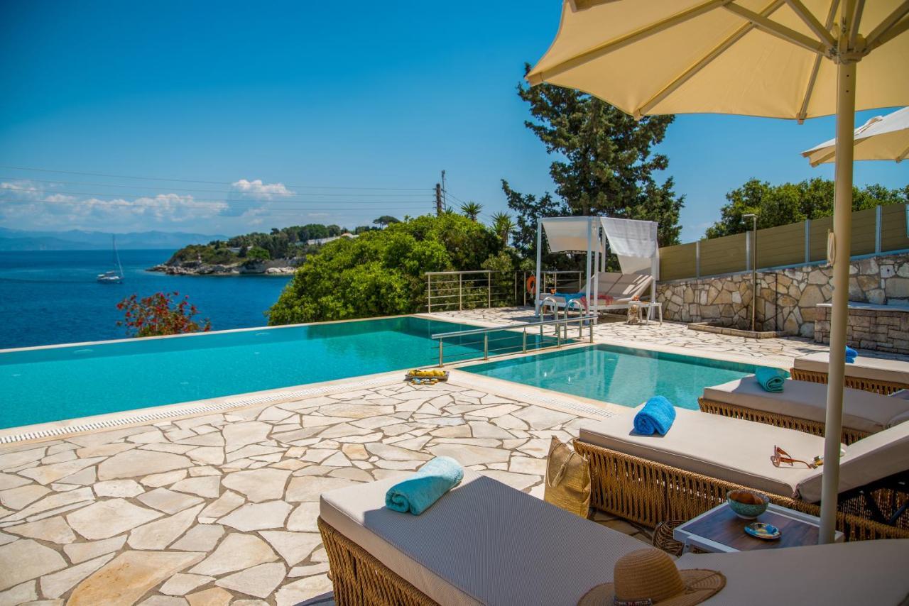 Villa Terra Del Nonno With Sea Views & Pool Gaios Exterior foto