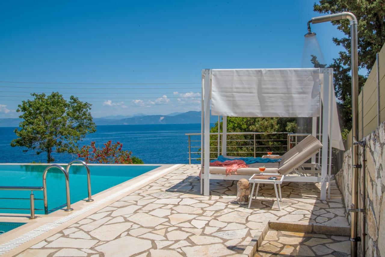 Villa Terra Del Nonno With Sea Views & Pool Gaios Exterior foto